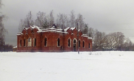 Церковь зимой