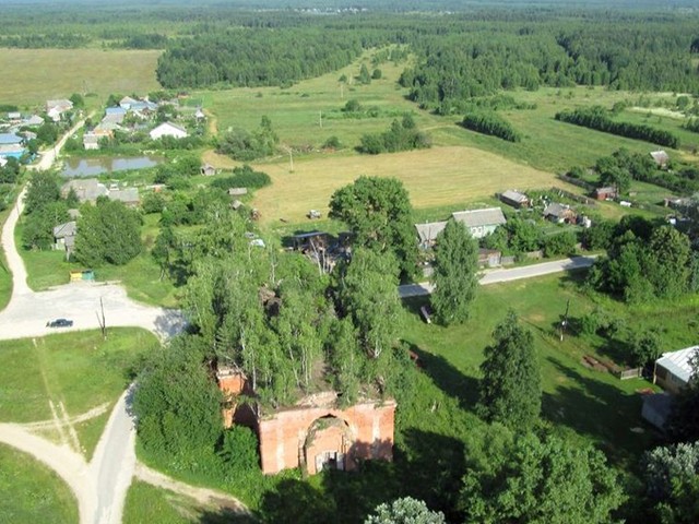 Вид сверху на Никольский предел
